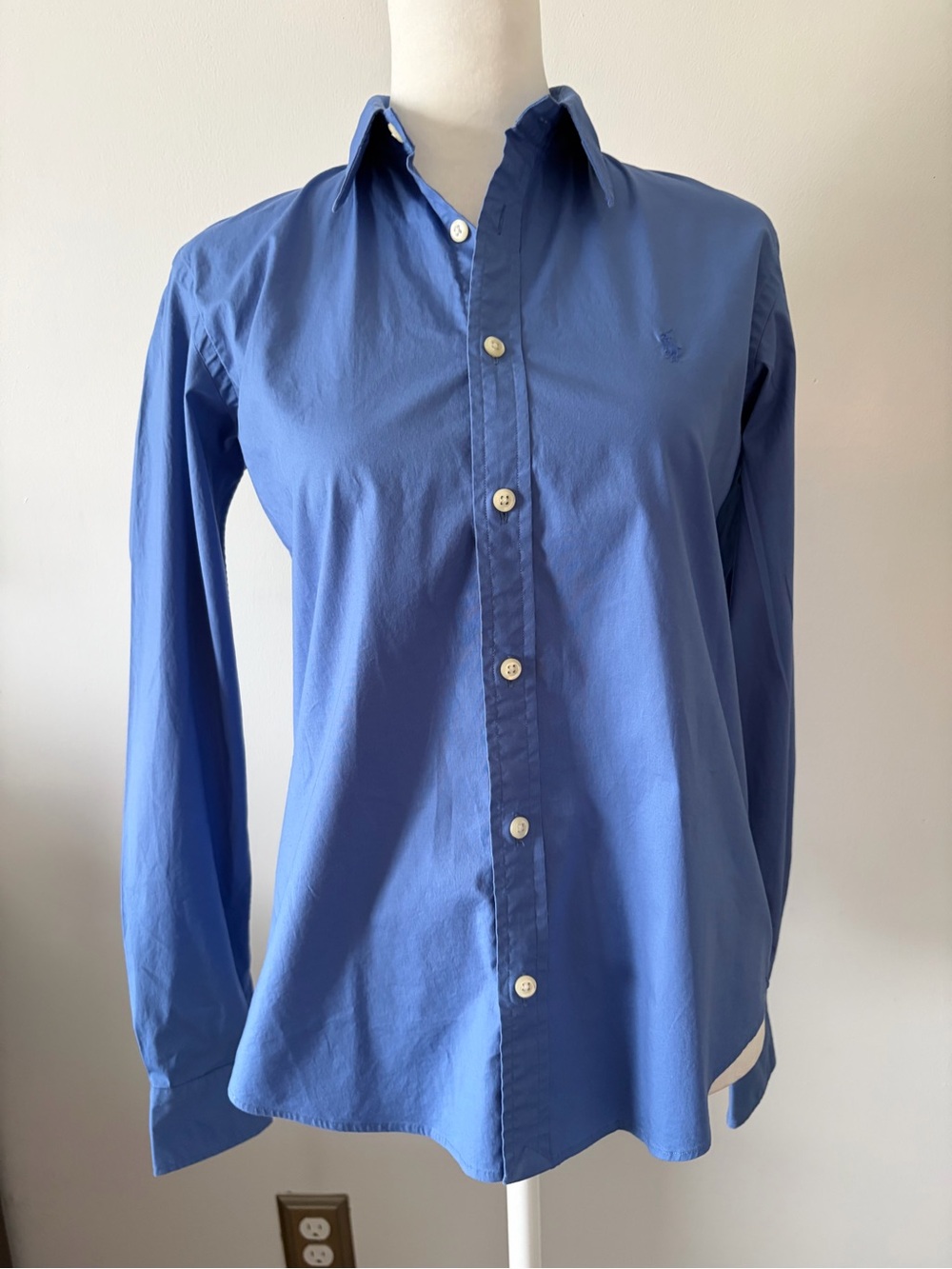 Ralph Lauren Blue Button-Down Shirt